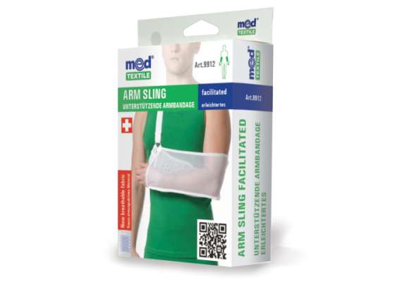 Med Textile White Arm Facilitated Sling