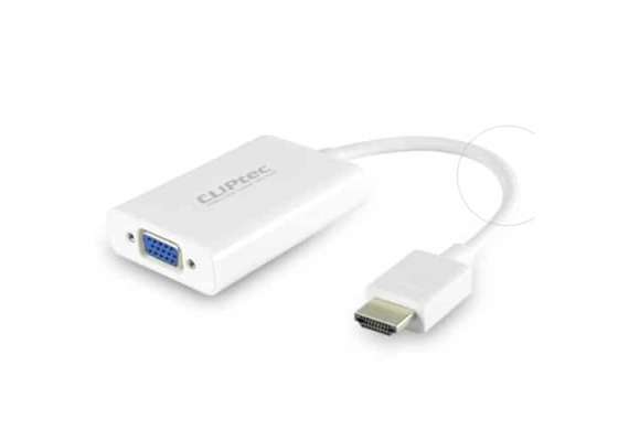 HDMI to VGA Adaptor with Audio and Power Adaptor