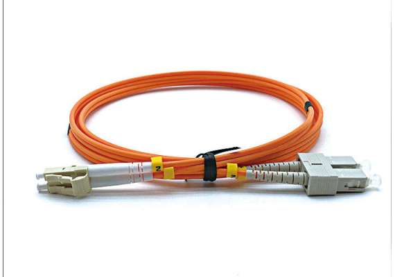 Extralink SC-LC/UPC, 2M, Duplex Multi-Mode Fiber Patch Cord
