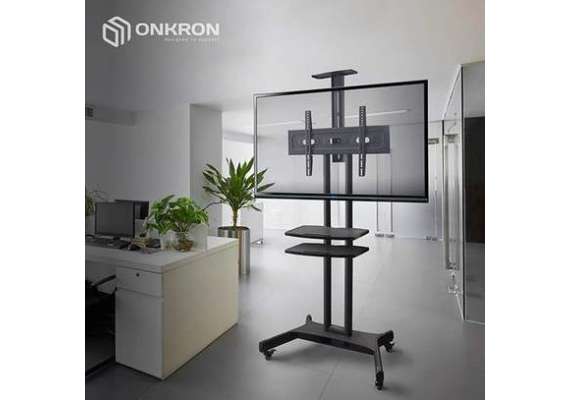 Onkron TS1552 40 to 70 Inches Mobile TV Stand