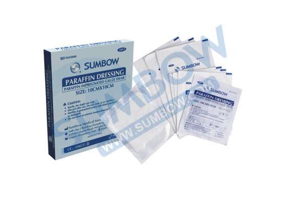 Sumbow 10Pack Paraffin Impregnated Gauze Swabs