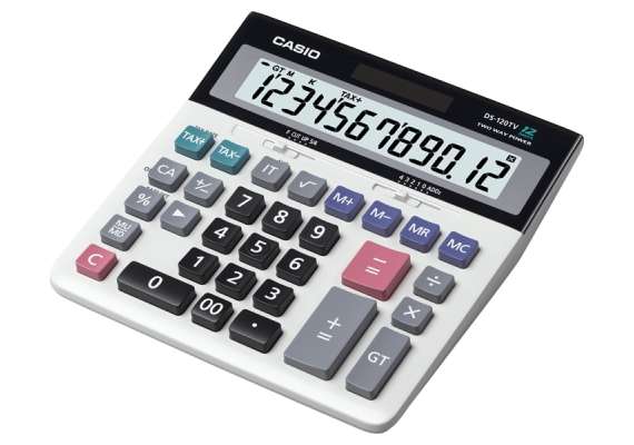 Casio DS120TV 12 Digit Calculator