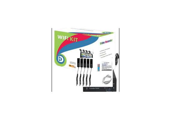 Full HD Kit with IP Camera and accessories Network Video Recorder