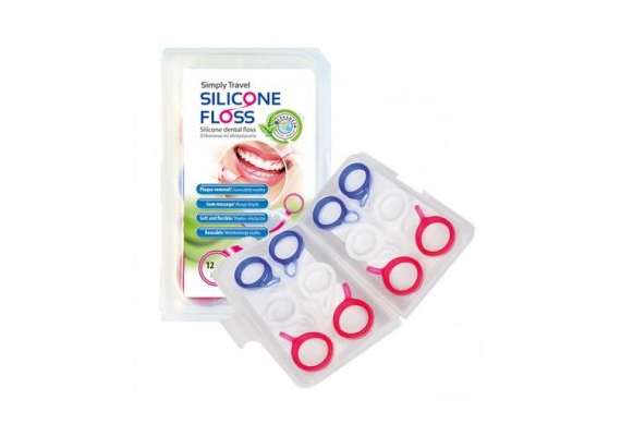 Simply Travel Silicone Floss