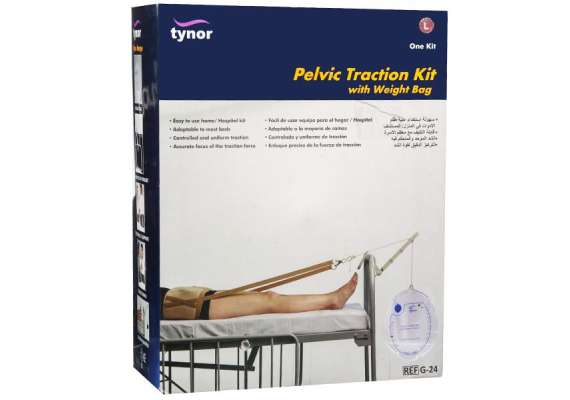 Tynor Pelvic Traction Kit with Weight Bag, Size: Medium