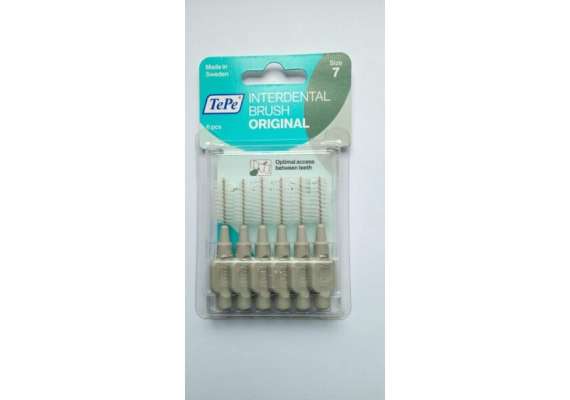 TePe 1.3mm 6 Pack Grey Interdental Brushes