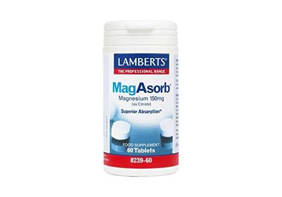Lamberts 150mg Magasorb 60Tablets Supplement