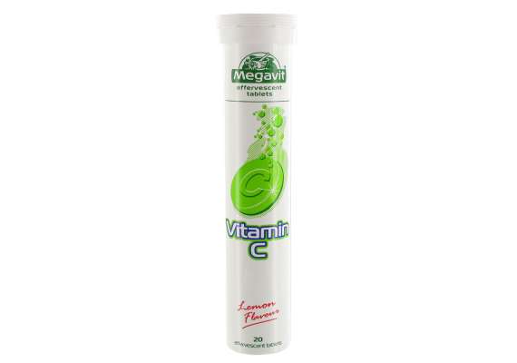 Megavit Vitamin C 20's Effervescent Tablets