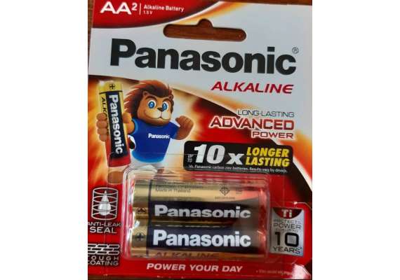Panasonic 4pack AA Alkaline Batteries