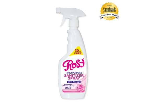 Rosy 530ml 6Pack Multipurpose Sanitizer Spray