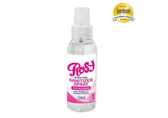 Rosy 120ml 20Pack Liquid Hand Sanitizer Spray