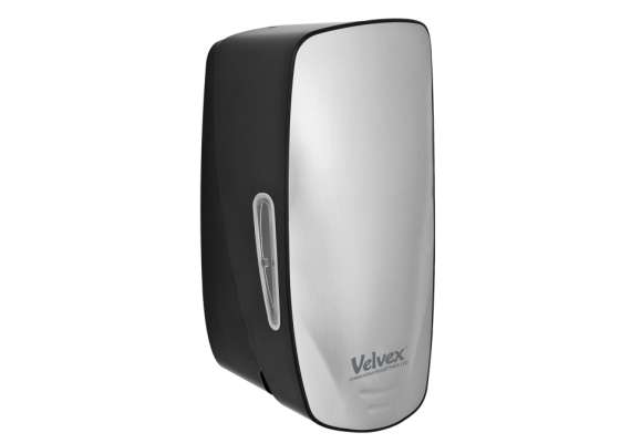 Velvex Mercury 900ml Manual Stainless Steel Foam Dispenser