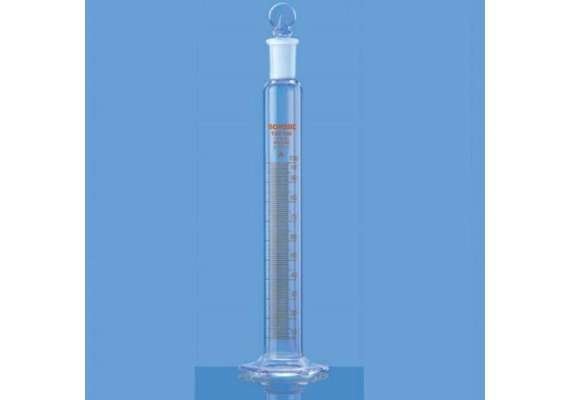 Borosil 100ml Glass Measuring Cylinder with Stopper
