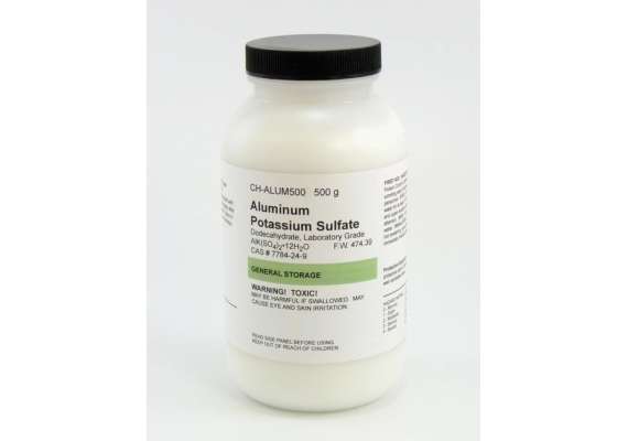 Griffchem 500G Aluminium Potassium Sulphate Dodecahydrate
