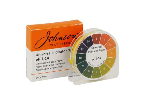 Johnson Universal Reel Test Paper Lab Reagent