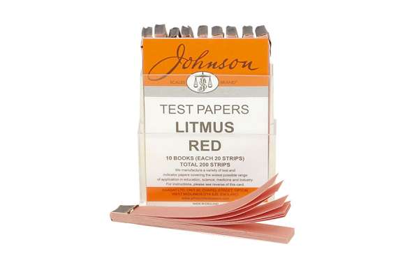 Johnson-UK Red Litmus Paper Lab Reagent