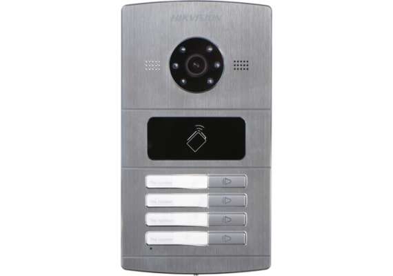 Hikvision DS-KV8402-IM 4-Channel Outdoor Video Intercom Door Station