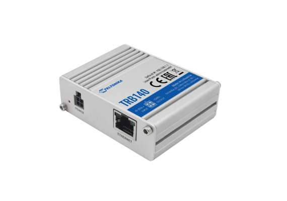Teltonika (TRB140) industrial Ethernet to 4G LTE IoT gateway