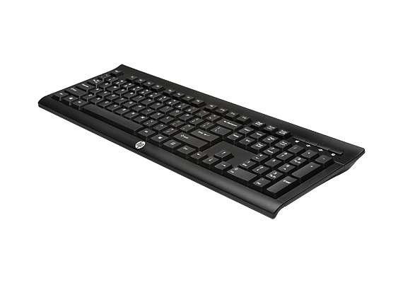 HP K2500  English and Arabic Wireless Keyboard