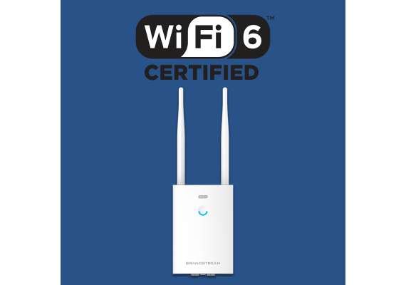 Grandstream GWN7660LR Outdoor Long-Range 802.11 ax 2x2:2 Wi-Fi 6 Access Point