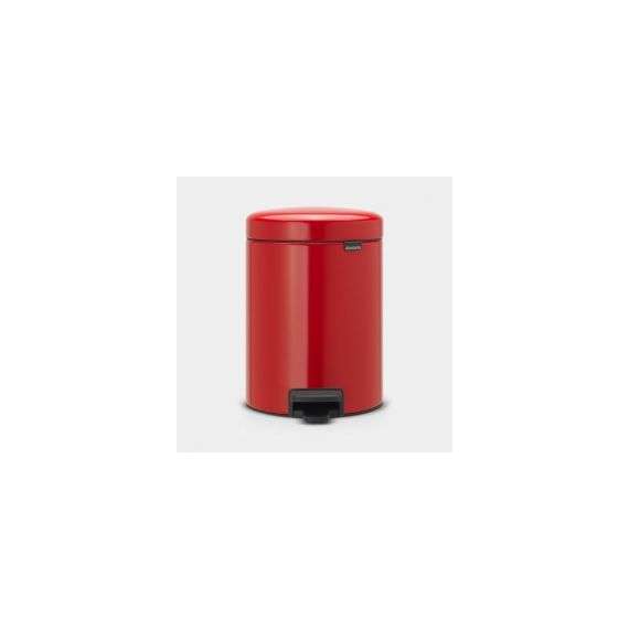 Brabantia Newicon 30L Pedal Bin, Product Capacity: 30L, Product Colour: Passion Red