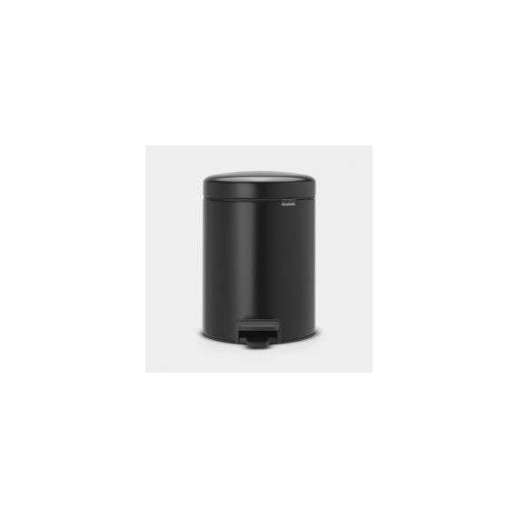 Brabantia Newicon 30L Pedal Bin, Product Capacity: 30L, Product Colour: Matt Black