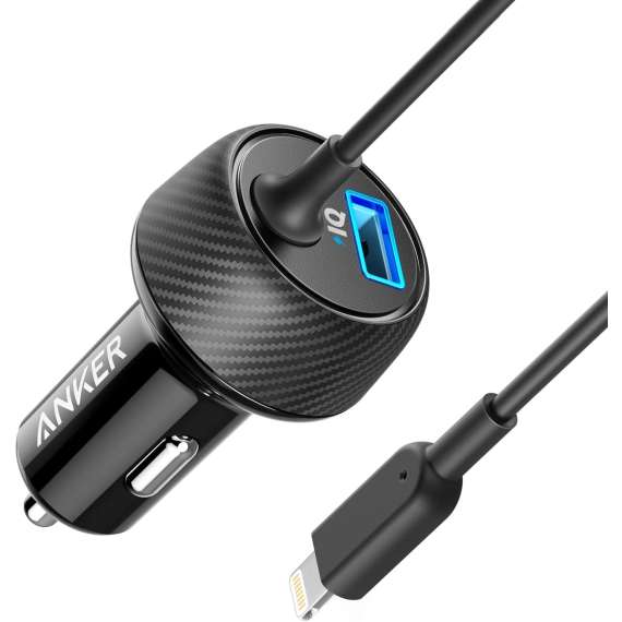 Anker PowerDrive 2 Elite car Charger with Lightning Connector