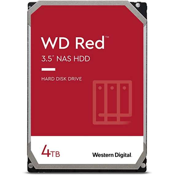 Western Digital 4TB Red SATA NAS Hard Disk Drive, 2 image