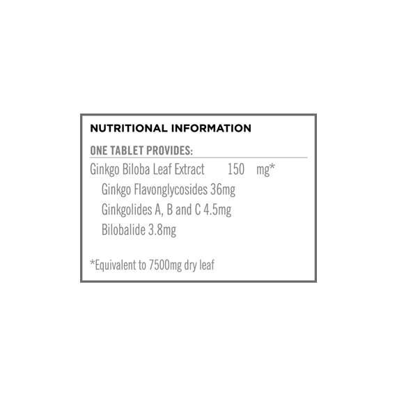 Quest Ginkgo Biloba 150mg 30Tablets Supplement, 3 image