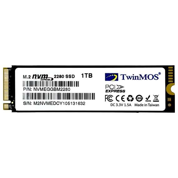 Twinmos Alphapro 1TB NVMe 2280 PCIe M.2 Internal SSD