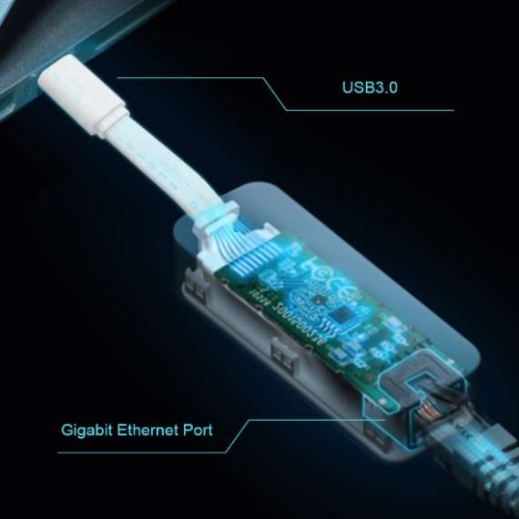 TP -Link USB Type C to Gigabit Ethernet Network Adapter, 3 image