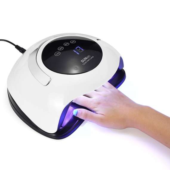 Sun BQ5T 120W UV Nail Gel Polish LED Curing Lamp Machine