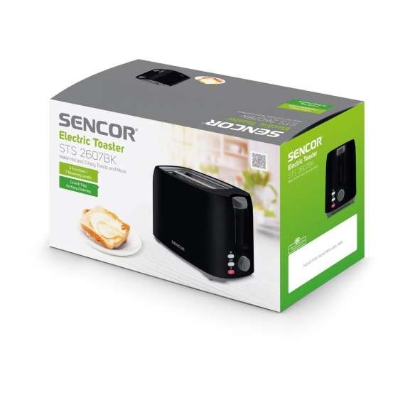 Sencor STS 2607BK Double Slice Toaster, 3 image