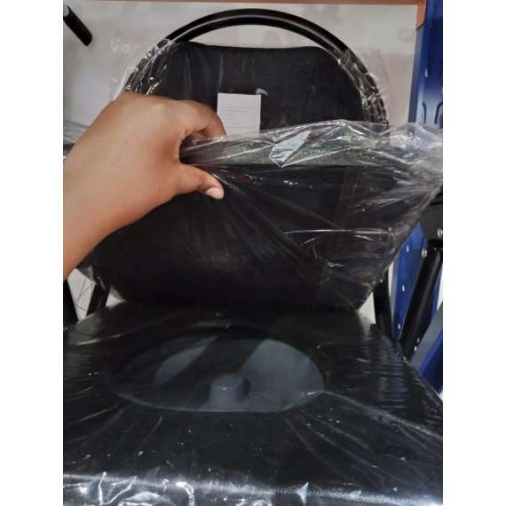 Berger CDM-HDC002  Heavy Duty Commode without Wheels, 2 image