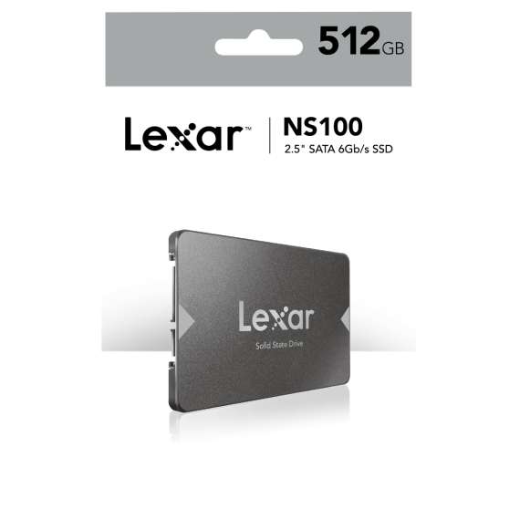 Lexar NS100 2.5Inch SATA (6Gb/s)  512GB  Internal SSD, 3 image