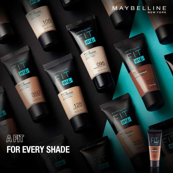 Maybelline New York 18ml Fit Me Matte And Poreless Foundation