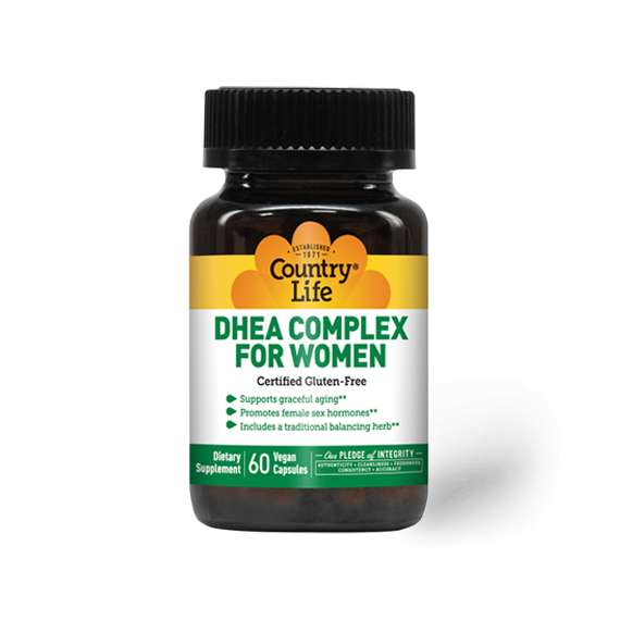 Country Life Dhea Complex For Women 60Capsules Supplement