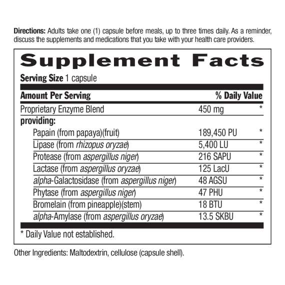 Country Life Maxi Zyme 60Capsules Supplement, 2 image