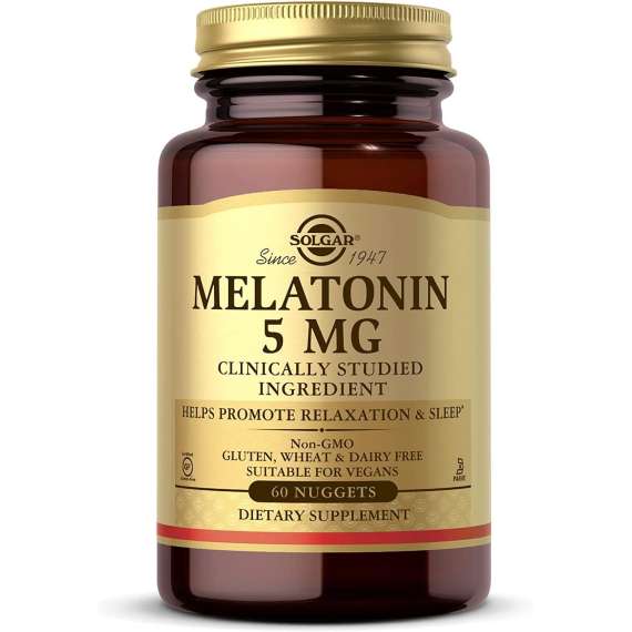 Solgar 5mg Melatonin 60 Nuggets