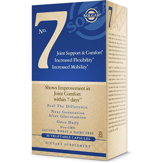 Solgar No.7 Joint Support and Comfort 30 Capsules Supplement, 2 image