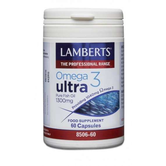 Lamberts 1300mg Omega 3 Ultra 60Capsules Supplement