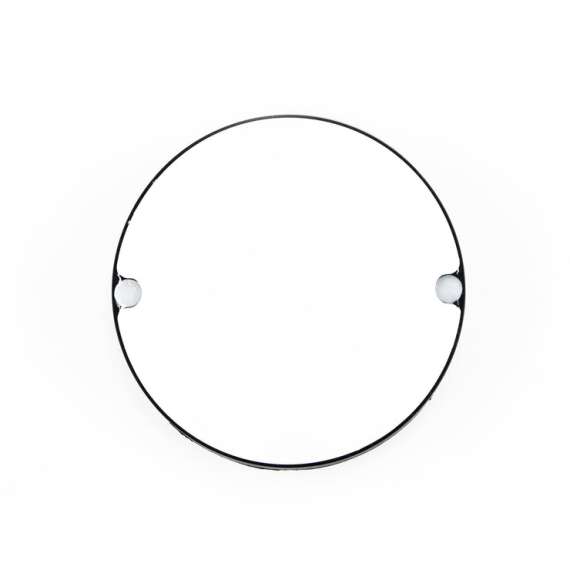 Tronic 12W Black Round LED Bulkhead
