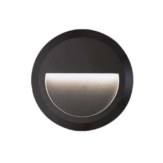 Tronic LL ABS-2016-BK Circular LED Step Light