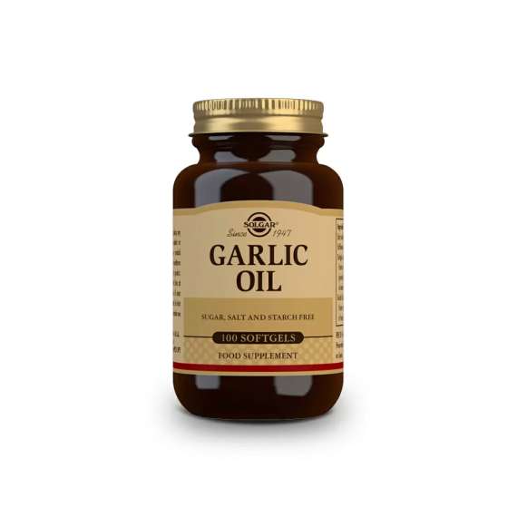 Solgar Garlic Oil 100 Softgels Supplement