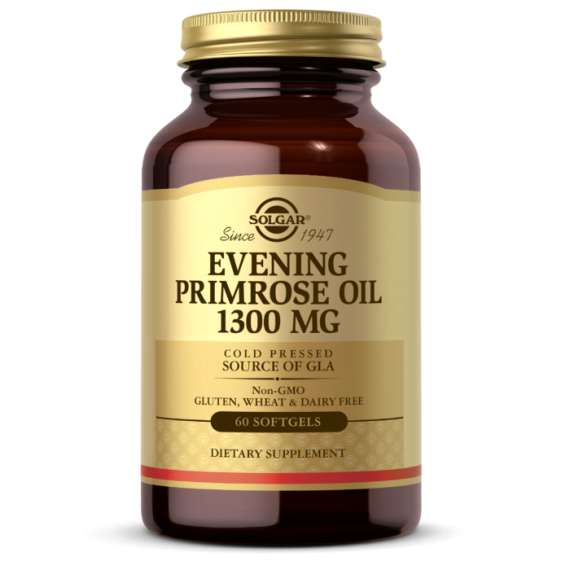 Solgar 1300mg Evening Primrose Oil 60 Softgels Supplement
