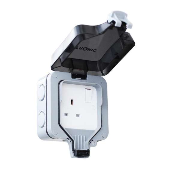 Tronic TP 5113-WP 13Amps Waterproof Single Socket, 2 image