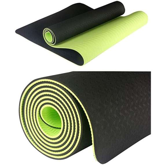 Generic Double Sided Non-Slip Yoga Mat, 2 image