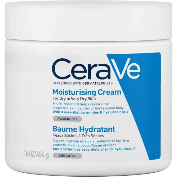Cerave 454g Moisturizing Cream For Dry to Very Dry Skin