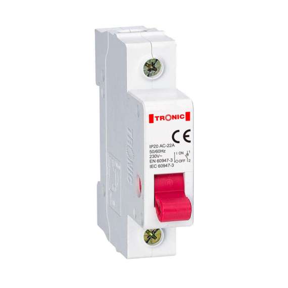 Tronic  MC 6K20 MCB 20Amps Single Pole
