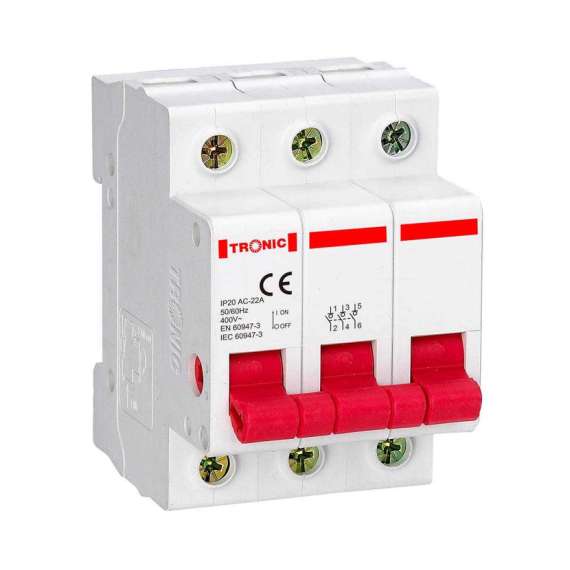 Tronic MC 6K50-03 MCB 50Amps Triple Pole